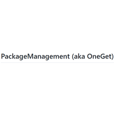 Icono de programa: PackageManagement OneGet