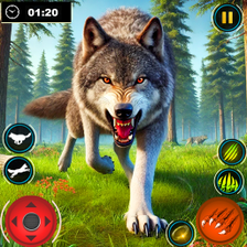 Wolf Games Wild Animal Sim 3D