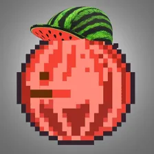 Water Melon Eats in Playground