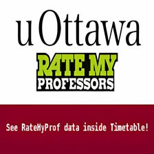 University of Ottawa Rate my Prof for Google Chrome - Extension Download