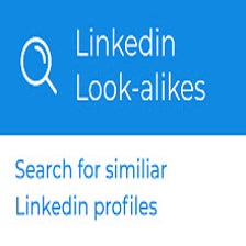 LinkedIn look-alike finder: search similar profiles