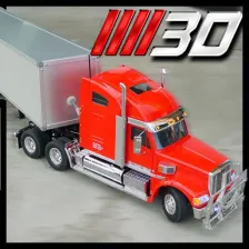 3D Highway Truck Race Game