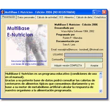 MultiBase E-Nutricion