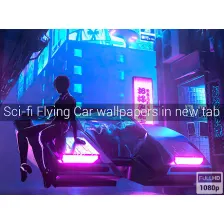 Sci-fi Flying Car Wallpapers New Tab