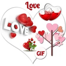 Love GIF : Love Photo Frame & Greetings