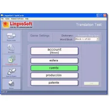 LingvoSoft FlashCards English-Spanish