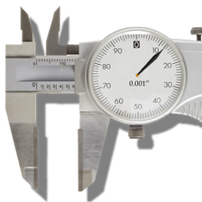 Dial Vernier Caliper Simulator