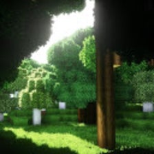 Minecraft Shaders Forest Live Wallpaper per Google Chrome - Estensione ...