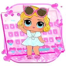 Lol Princess Glitter Doll Keyboard