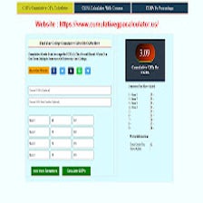 College Cumulative GPA Calculator