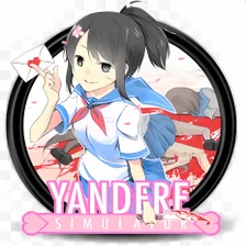 Yandere Sim em jogos de anime de vestir