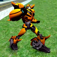 Transformer Bee Robot Fight