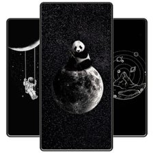 クールな背景の黒いiPhone iPhone用