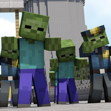 Zombie mods for Minecraft PE