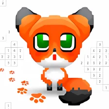 Fox.Color - Color by Number Coloring Book Sandbox