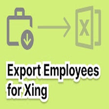 Employees Export for Xing (Email + Phone)