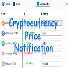 Cryptocurrency Price Notification