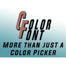 ColorFont - Color and Font Picker