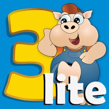 The 3 little pigs - Cards Match Game - Jigsaw Puzzle - Book Lite