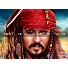 Captain Jack Sparrow Wallpapers New Tab