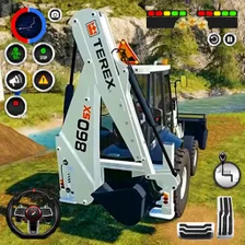 Real JCB Snow Excavator Game