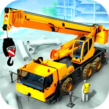 City Construction Machine 3D: Heavy Crane Driver