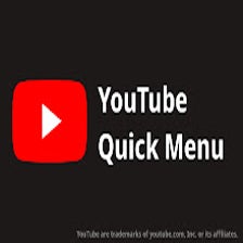 YouTube Quick Menu