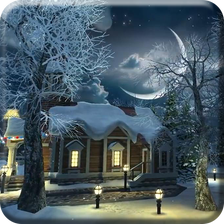 Winter Village Live Wallpaper APK per Android - Download