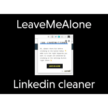 Leave Me Alone - LinkedIn connections cleaner
