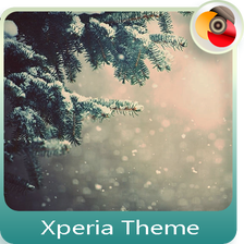 Spruce with snow | Xperia™ Theme