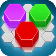 Hexa Sort 3d - Shuffle Blocks