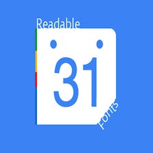 Google Calendar with Readable Fonts para Google Chrome - Extensión ...