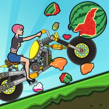Hill Dismount - Smash the Fruits