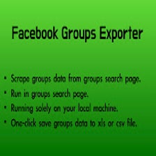 Facebook Groups Exporter