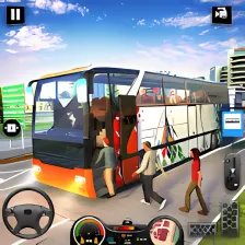 Euro Bus Driver Simulator 3D: City Coach Bus Games