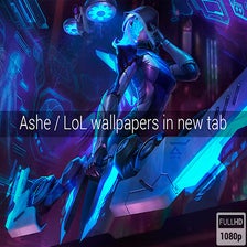 Ashe League of Legends Wallpapers New Tab