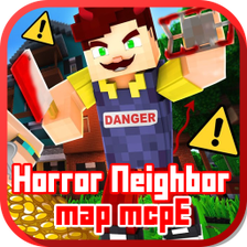 Horror Neighbor Map for MCPE