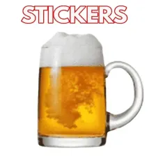 Stickers de cerveza