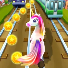 Unicorn Runner 2021: Running Game. Magic Adventure