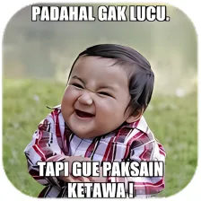 Stiker Lucu Kocak Indonesia WAStickerApps