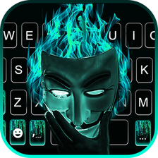 Anonymous Mask Keyboard Theme APK para Android - Descargar