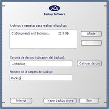 LaCie 1-Click Backup - Descargar
