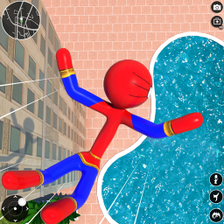 Spider Rope Hero Game-Stickman