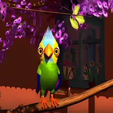 Music Parrot Pepe for children