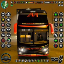 Offroad Bus driving Game 2024