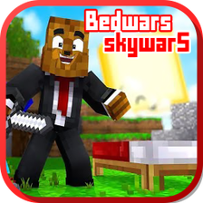 Bedwars  Skywars Map for MCPE