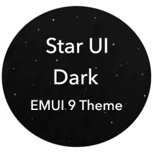 Star UI Dark EMUI 9 Theme