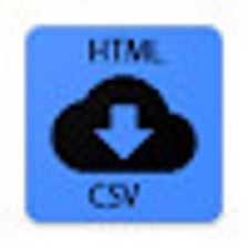 HTML table to csv for Google Chrome - Extension Download