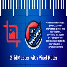 GridMaster with Pixel Ruler สำหรับ Google Chrome - ส่วนขยาย ดาวน์โหลด
