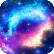 3D Fantasy Galaxy Theme